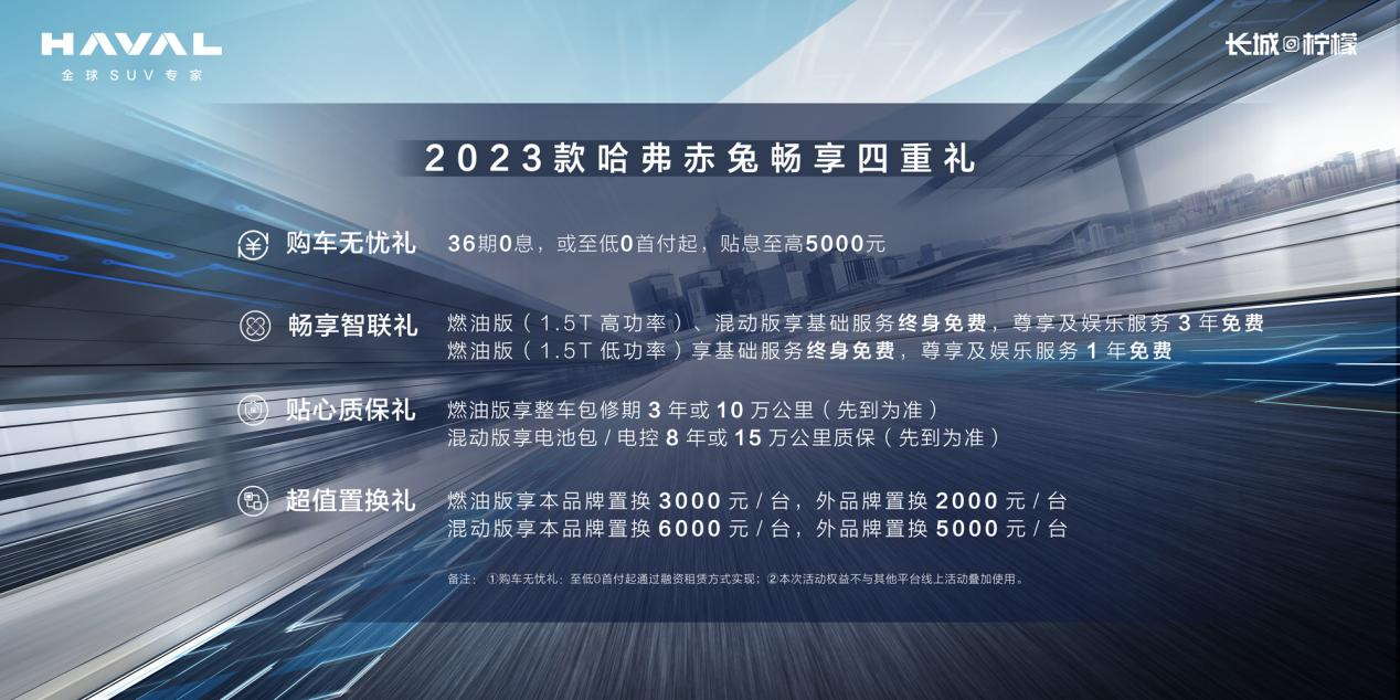 618购车季 就让2023款哈弗赤兔告诉你什么叫超值！